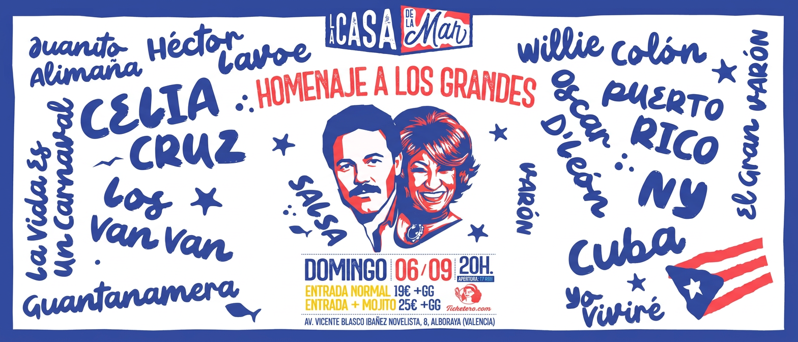HOMENAJE A LOS GRANDES DE LA SALSA