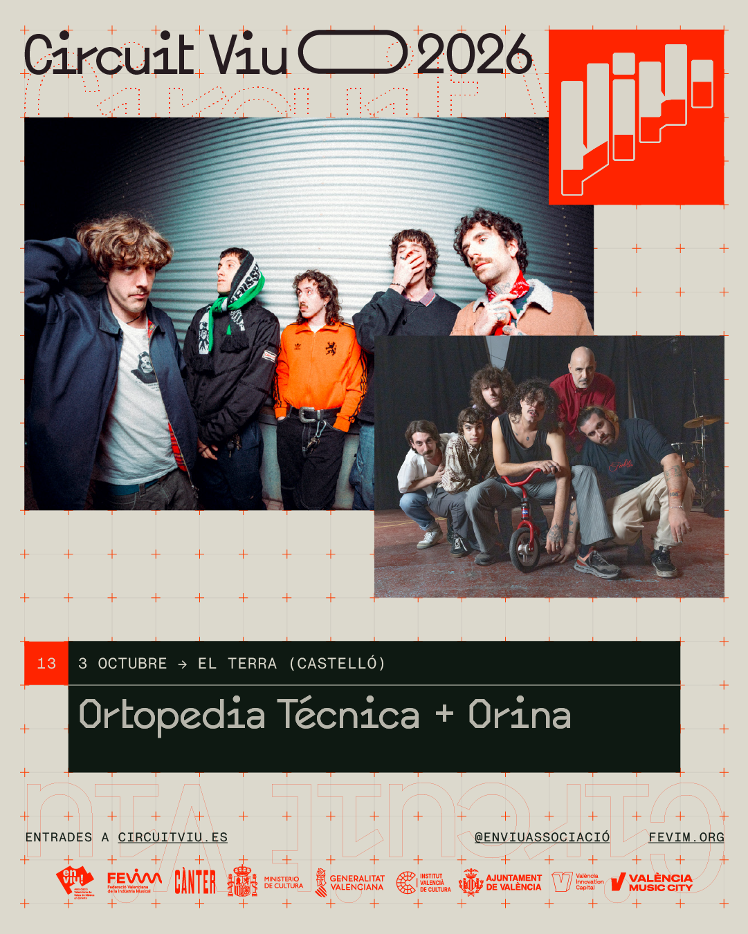 Cartel de ORTOPEDIA TÉCNICA + ORINA
